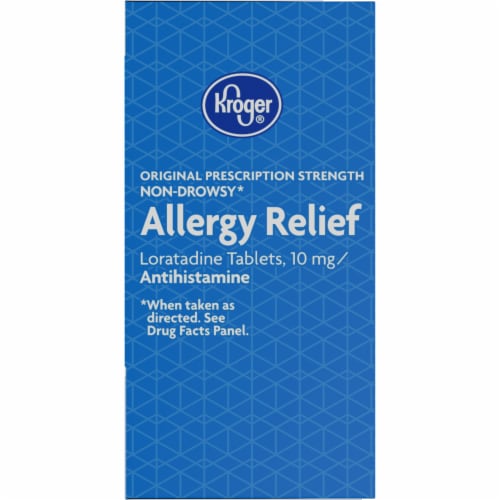 Kroger® Non-Drowsy 24 Hour Allergy Relief Tablets Twin Pack Perspective: right