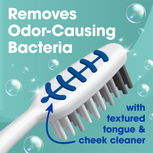 Kroger® Gem Grip® Soft Dual-Angled Toothbrushes Value Pack Perspective: right