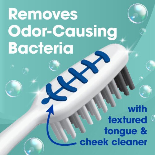 Kroger® Gem Grip® Dual-Angled Toothbrushes With Soft Bristles Value Pack Perspective: right