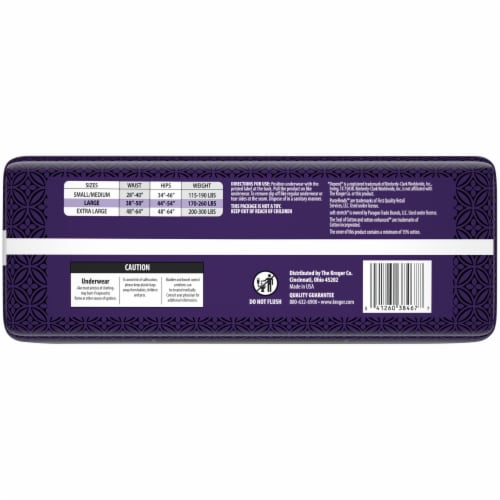 Kroger® Large Maximum Absorbency Women's Incontinence Underwear Perspective: right