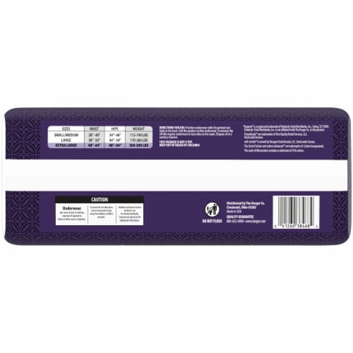 Kroger® Women's Extra Large Maximum Absorbency Incontinence Underwear Perspective: right