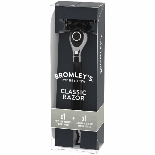 Bromley's™ for Men Classic 7-Blade Razor Kit Perspective: right