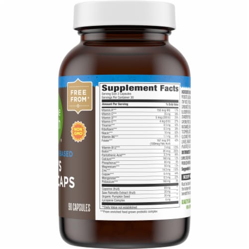 Simple Truth™ Men's Whole Food Based Multi Capsules Perspective: right