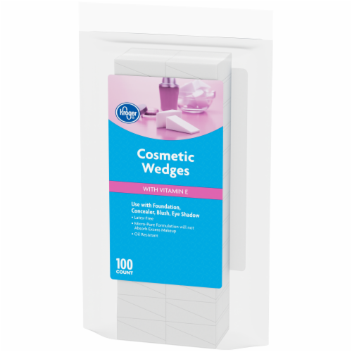 Kroger® Cosmetic Wedges with Vitamin E Perspective: right