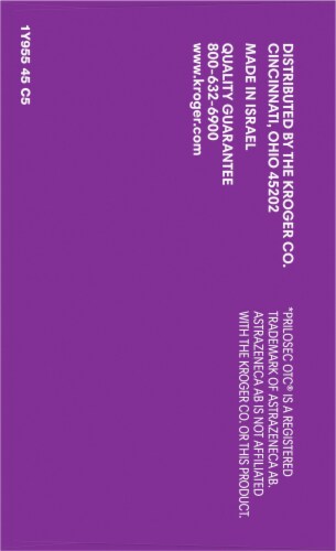 Kroger® Omeprazole Heartburn Relief Strawberry Delayed Release Tablets Perspective: right