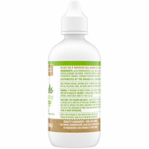 Simple Truth™ Saline Nasal Spray with Aloe Perspective: right