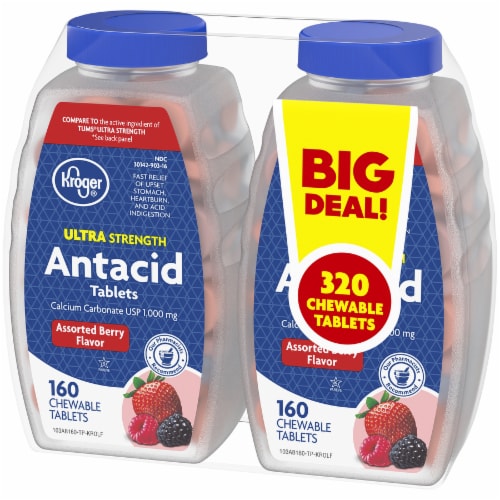 Kroger® Antacid Tab Ultra Assorted Berries BIG Deal! Perspective: right