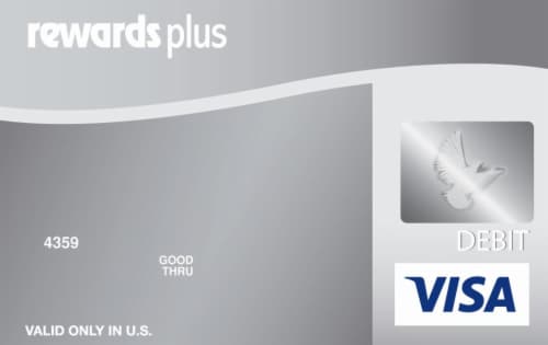 Ralphs Visa 1-2-3 Rewards Reloadable Prepaid Debit Card Perspective: right