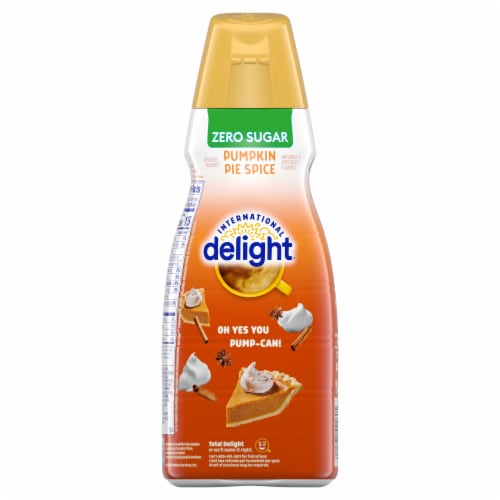 International Delight® Sugar-Free Pumpkin Pie Spice Coffee Creamer Perspective: right