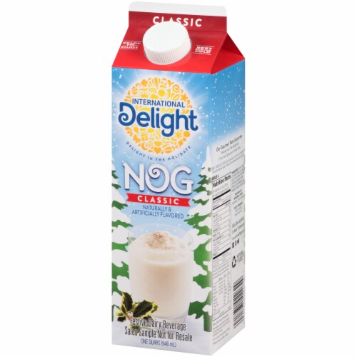 International Delight Classic Nog Perspective: right
