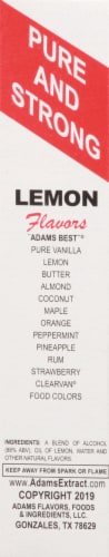Adams Lemon Extract Perspective: right