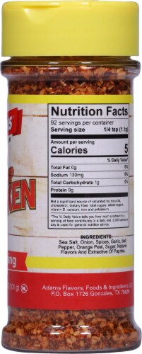 Adams® Kicked-up Chicken Seasoning Perspective: right