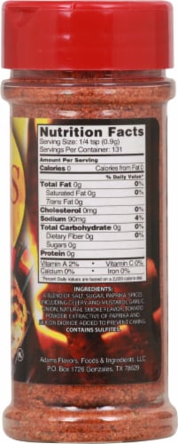 Adams® Texas BBQ Seasoning Perspective: right