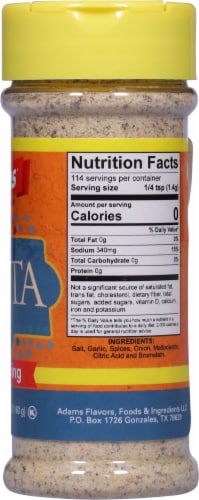 Adams® Beef Fajita Seasoning Perspective: right