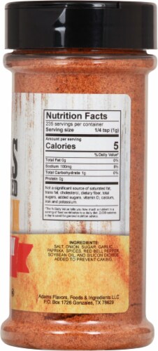 Adams® Low N' Slow Texas Style Smoked Chicken Rub Perspective: right