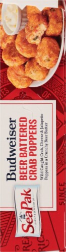 SeaPak Budweiser Beer Battered Crab Poppers Perspective: right