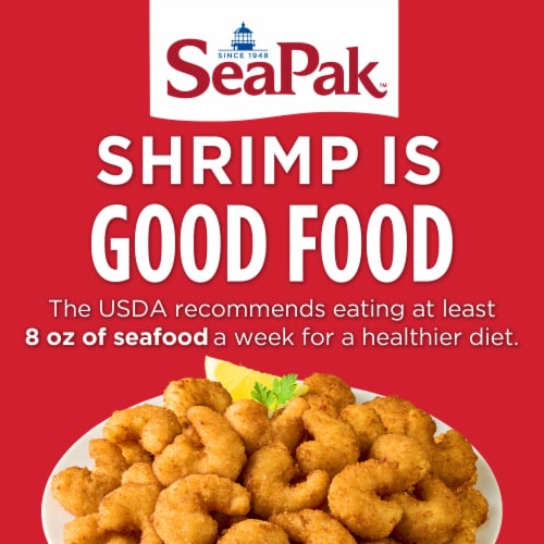 SeaPak Crispy Popcorn Shrimp Perspective: right
