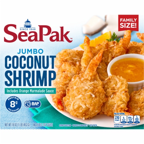 SeaPak Jumbo Coconut Shrimp Perspective: right