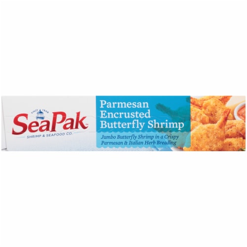 SeaPak Parmesan Butterfly Shrimp Perspective: right