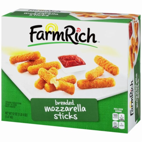 Farm Rich Mozzarella Cheese Sticks Perspective: right