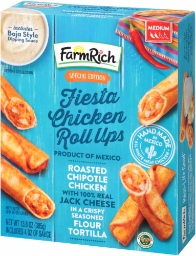 Farm Rich Fiesta Chicken Roll Ups Perspective: right