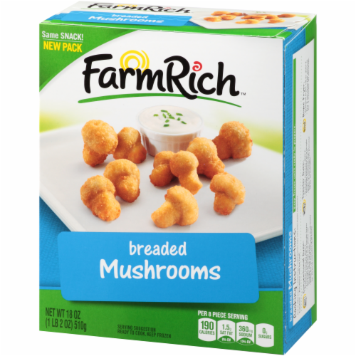 Farm Rich Breaded Mushrooms Perspective: right