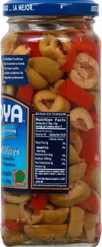 Goya Reduced Sodium Salad Olives Perspective: right