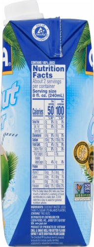 Goya Coconut Water Perspective: right
