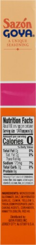 Goya® Sazon Coriander & Annatto Seasoning Perspective: right