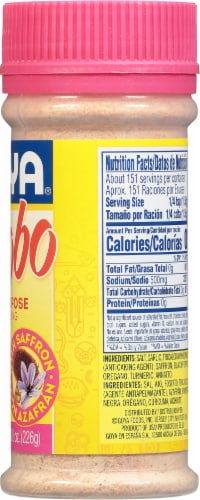 GOYA® Adobo All Purpose Seasoning with Saffron Perspective: right