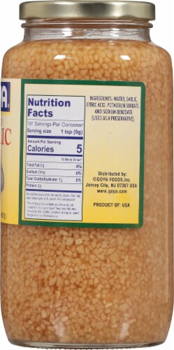 Goya® Minced Garlic Perspective: right