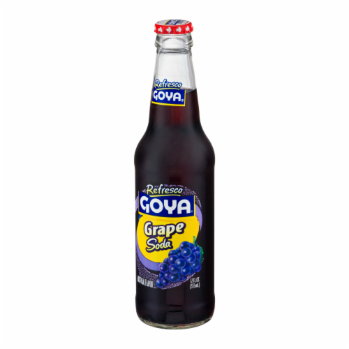Goya Refresco Grape Soda Perspective: right
