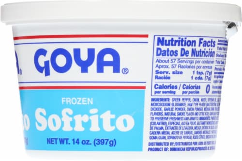Goya Frozen Sofrito Perspective: right