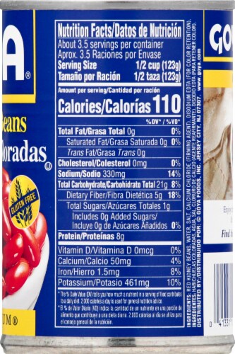 Goya® Red Kidney Beans Perspective: right