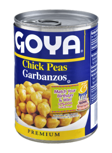 Goya Chick Peas Perspective: right
