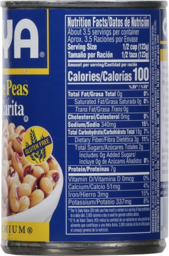 Goya® Blackeye Peas Perspective: right