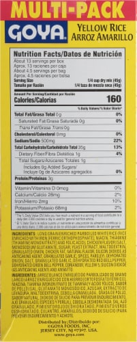 GOYA® Spanish Style Yellow Rice Mutlipack Perspective: right