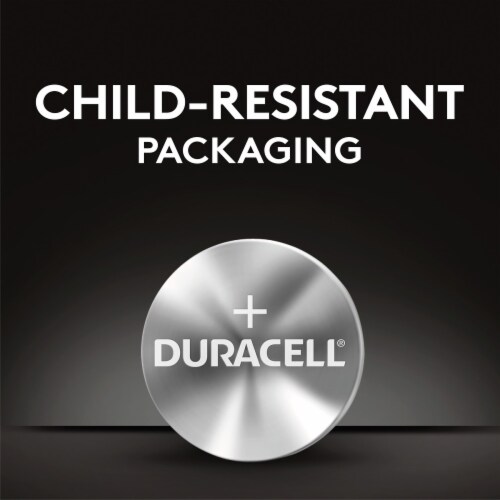 Duracell® 2450 Lithium Coin Cell Battery Perspective: right