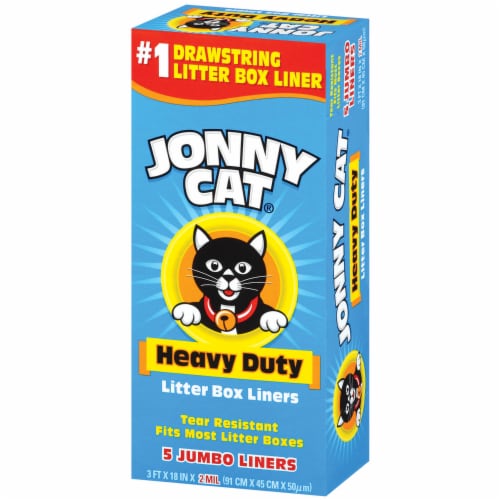 Jonny Cat Heavy Duty Litter Box Liners Perspective: right