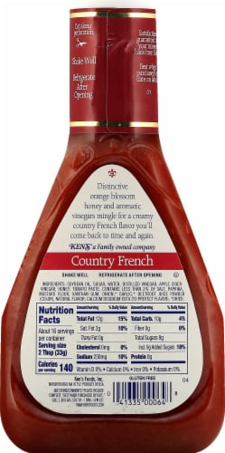 Ken's Steak House® Country French Salad Dressing Perspective: right
