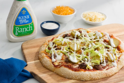 Ken's Steak House Ranch Salad Dressing Perspective: right
