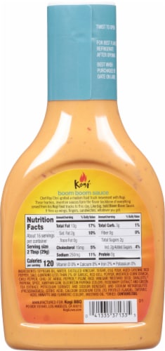 Kogi® Boom Boom Dipping Sauce and Spread Perspective: right