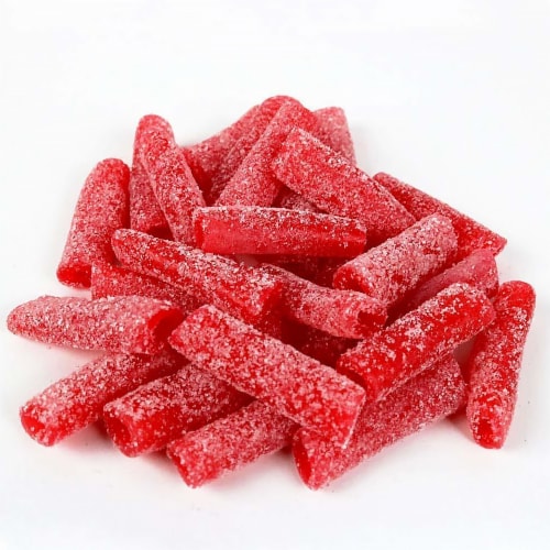 Sour Punch Chewy Strawberry Fruit Flavored Candy Bites Perspective: right