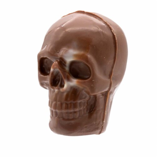 Frankford Hot Chocolate Bomb Skull with Mini Marshmallows Perspective: right