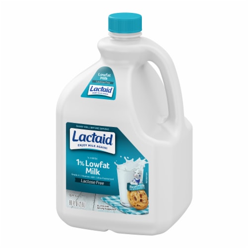 Lactaid 1% Low Fat Milk Perspective: right