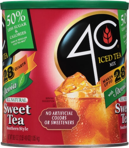 4C® Iced Tea Mix Sweet Tea Perspective: right