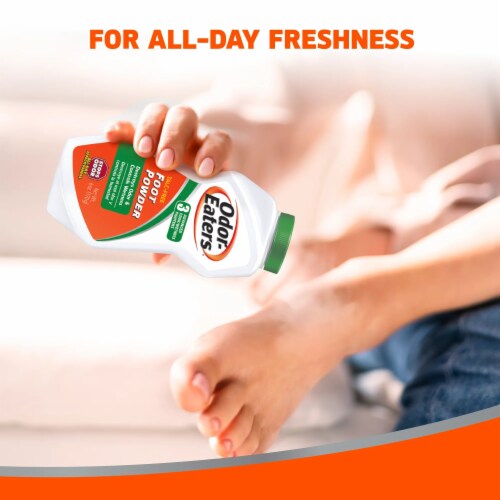 Odor-Eaters® Talc-Free Foot Powder Perspective: right