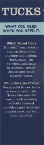 Tucks Hemorrhoidal Pads With Witch Hazel, 40 ct –