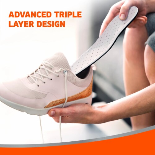 Odor-Eaters® Ultra-Comfort Odor-Destroying Insoles Perspective: right
