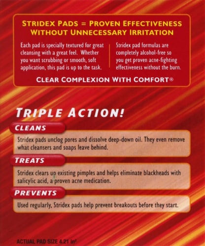 Stridex® Maximum Soft Touch Acne Control Pads Perspective: right